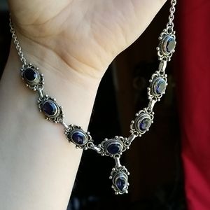 Iolite necklace